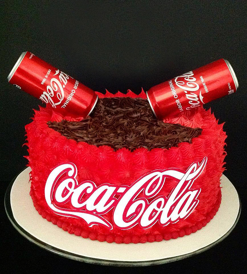 Coca Cola Cake Design
